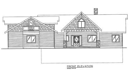 Northwest House Plan #039-00580 Elevation Photo