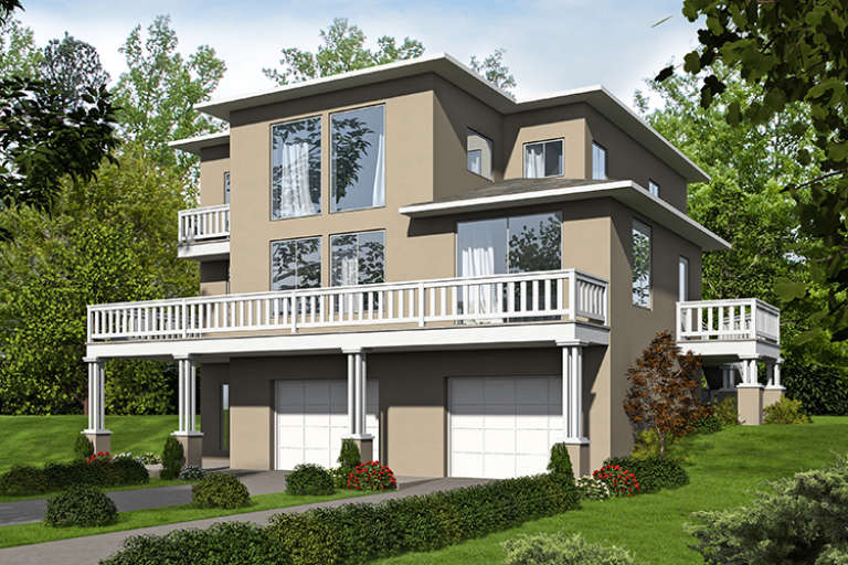 House Plan House Plan #17356 Front Elevation
