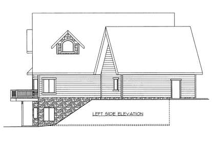 Northwest House Plan #039-00582 Elevation Photo