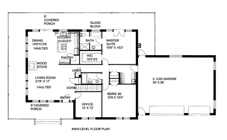 House Plan House Plan #17359 Drawing 1