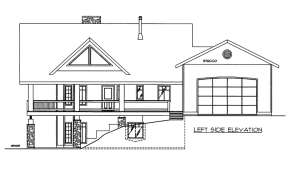 Mountain House Plan #039-00585 Elevation Photo