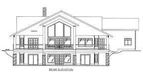 Mountain House Plan #039-00585 Elevation Photo