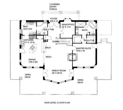 House Plan House Plan #17367 Drawing 1