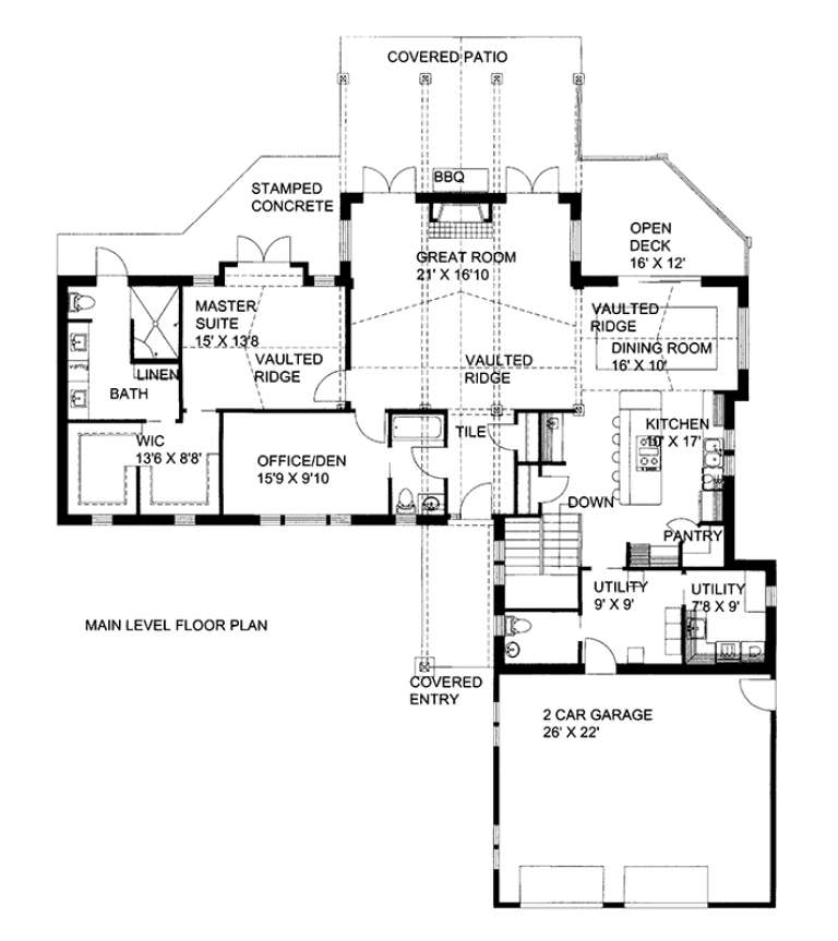 Modern House Plans Contemporary Home Floor Plan Designs