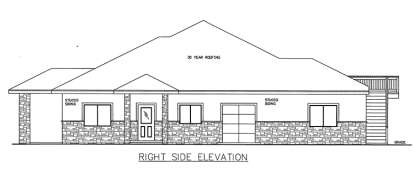 Northwest House Plan #039-00595 Elevation Photo