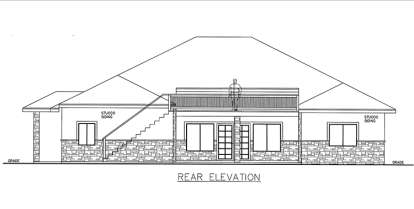 Northwest House Plan #039-00595 Elevation Photo