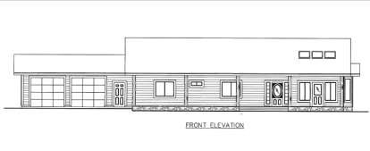 Northwest House Plan #039-00596 Elevation Photo