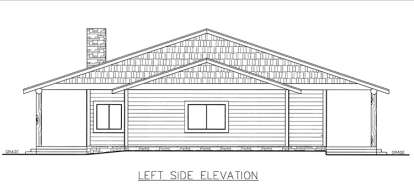 Northwest House Plan #039-00596 Elevation Photo
