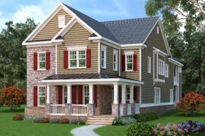House Plan House Plan #17372 Front Elevation
