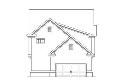 Traditional House Plan #009-00272 Elevation Photo