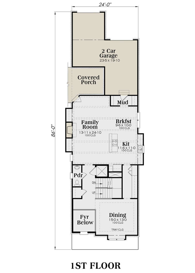 House Plan House Plan #17373 Drawing 1