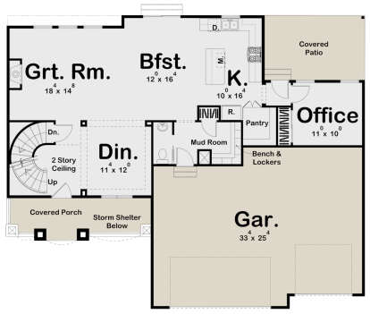 Main Floor for House Plan #963-00136
