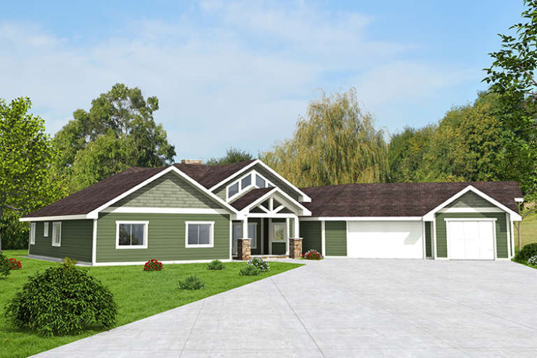House Plan House Plan #17376 Front Elevation