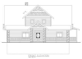 Farmhouse House Plan #039-00600 Elevation Photo