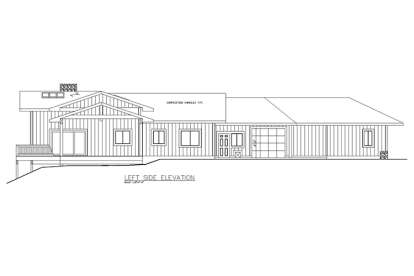 Modern House Plan #039-00601 Elevation Photo