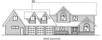 Country House Plan #039-00605 Elevation Photo