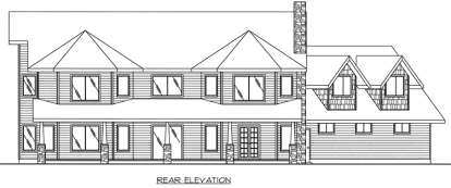 Country House Plan #039-00605 Elevation Photo