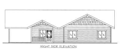 Country House Plan #039-00606 Elevation Photo
