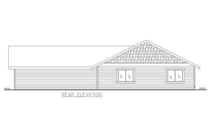 Country House Plan #039-00606 Elevation Photo