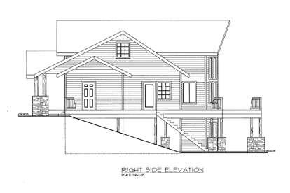 Mountain House Plan #039-00607 Elevation Photo
