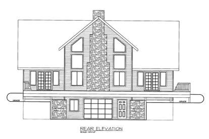 Mountain House Plan #039-00608 Elevation Photo