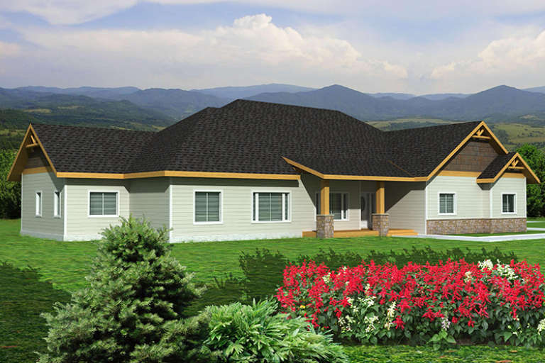 House Plan House Plan #17387 Front Elevation