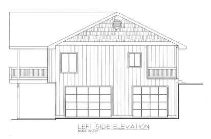 Northwest House Plan #039-00610 Elevation Photo