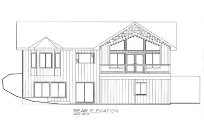 Northwest House Plan #039-00610 Elevation Photo