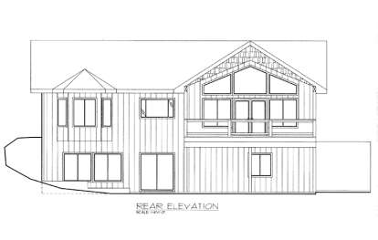 Northwest House Plan #039-00610 Elevation Photo