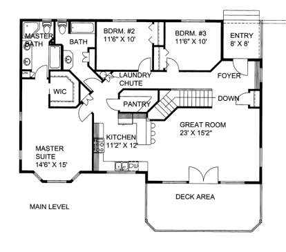 House Plan House Plan #17388 Drawing 1