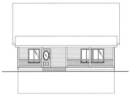 Country House Plan #039-00387 Elevation Photo