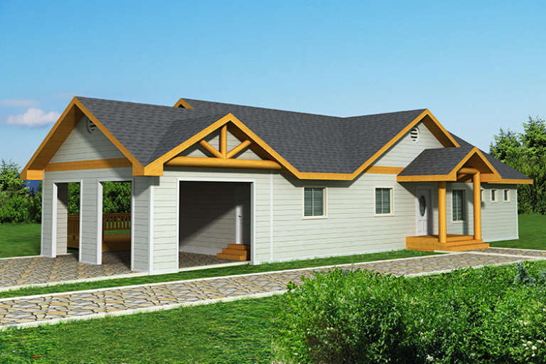 House Plan House Plan #17390 Front Elevation