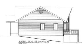 Northwest House Plan #039-00612 Elevation Photo