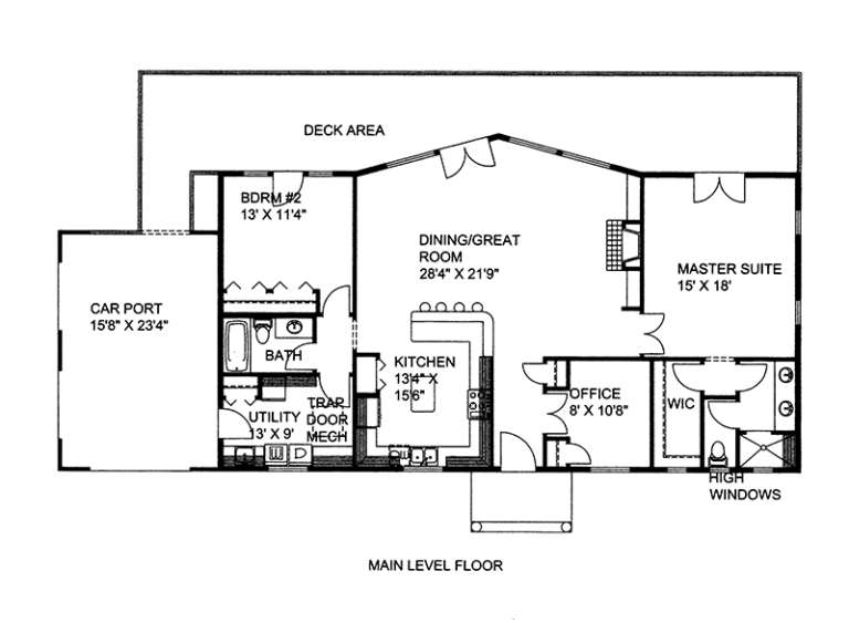 House Plan House Plan #17390 Drawing 1