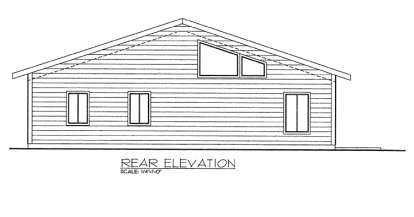 Northwest House Plan #039-00613 Elevation Photo