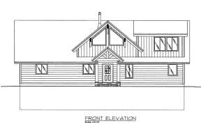 Mountain House Plan #039-00614 Elevation Photo