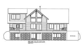 Mountain House Plan #039-00614 Elevation Photo
