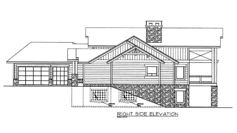 Mountain House Plan #039-00616 Elevation Photo