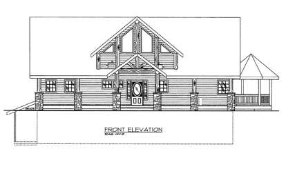 Northwest House Plan #039-00617 Elevation Photo