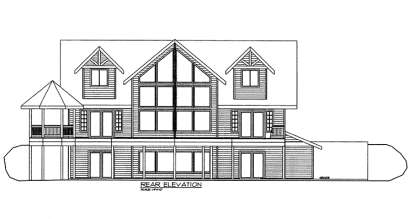 Northwest House Plan #039-00617 Elevation Photo