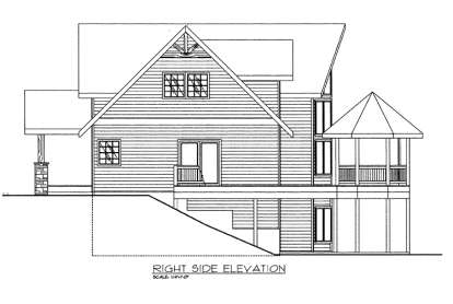 Northwest House Plan #039-00617 Elevation Photo