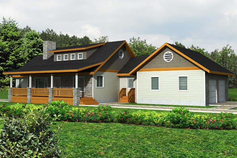 House Plan House Plan #17396 Front Elevation