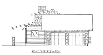 Northwest House Plan #039-00618 Elevation Photo