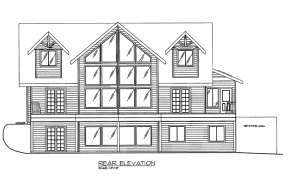 Northwest House Plan #039-00619 Elevation Photo