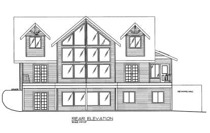 Northwest House Plan #039-00619 Elevation Photo