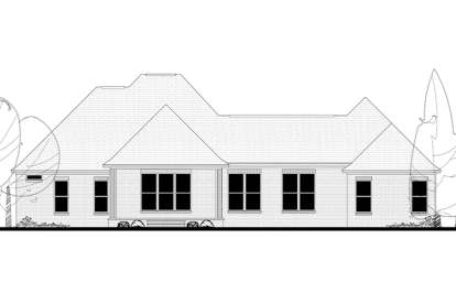 European House Plan #041-00132 Elevation Photo