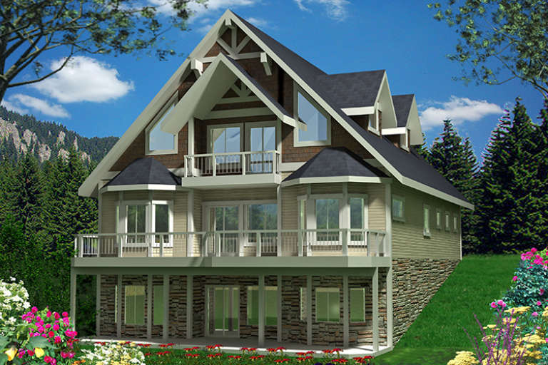 House Plan House Plan #17399 Front Elevation