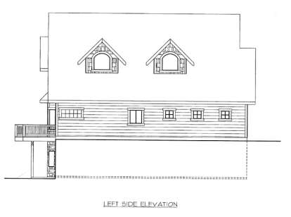 Craftsman House Plan #039-00620 Elevation Photo