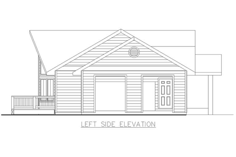 Northwest House Plan #039-00621 Elevation Photo