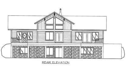 Northwest House Plan #039-00622 Elevation Photo